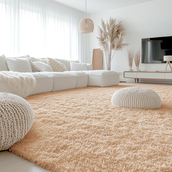 OLANLY 9x9 Machine Washable Large Area Rugs by OLANLY