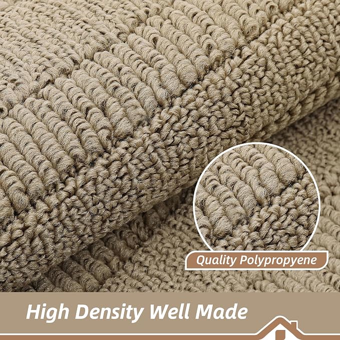 BEQHAUSE 30x18 Inch Kitchen Rug Mat Durable Kitchen Rugs Non-Slip Washable - Image 5
