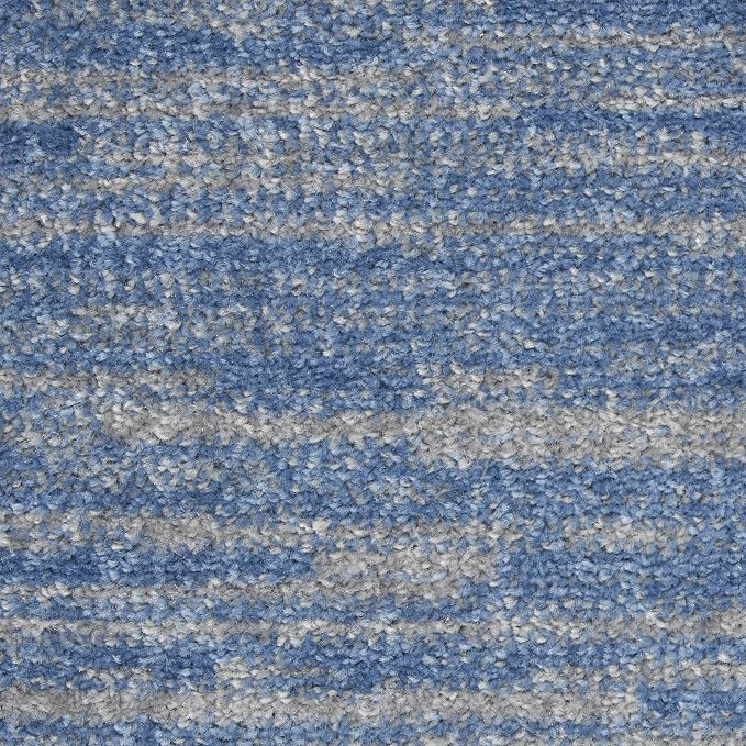 Nourison Home Nourison Essentials Blue Grey 10' x 14' Area Rug - Image 10