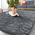 OLANLY 4x12 Area Rugs for Living Room Bedroom, Machine Washable Soft Fluffy by OLANLY
