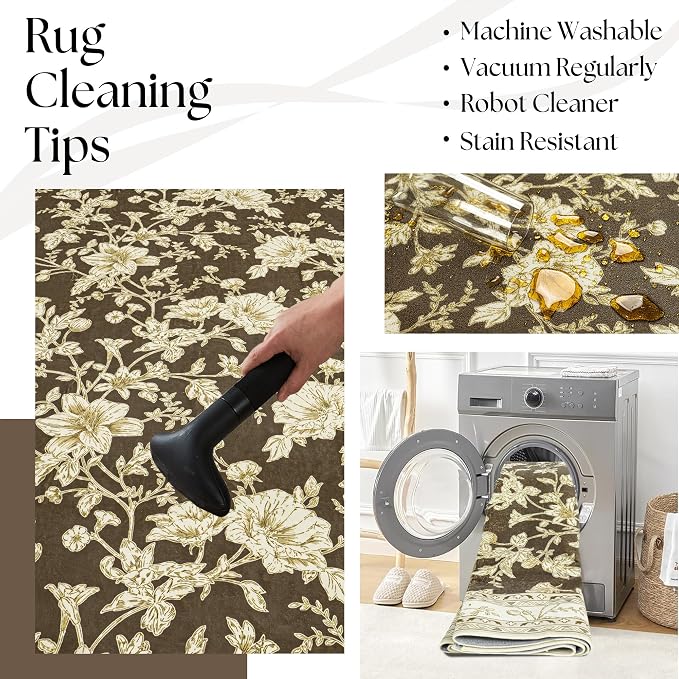Large Neutral Brown Area Rug 10x12 - Image 4
