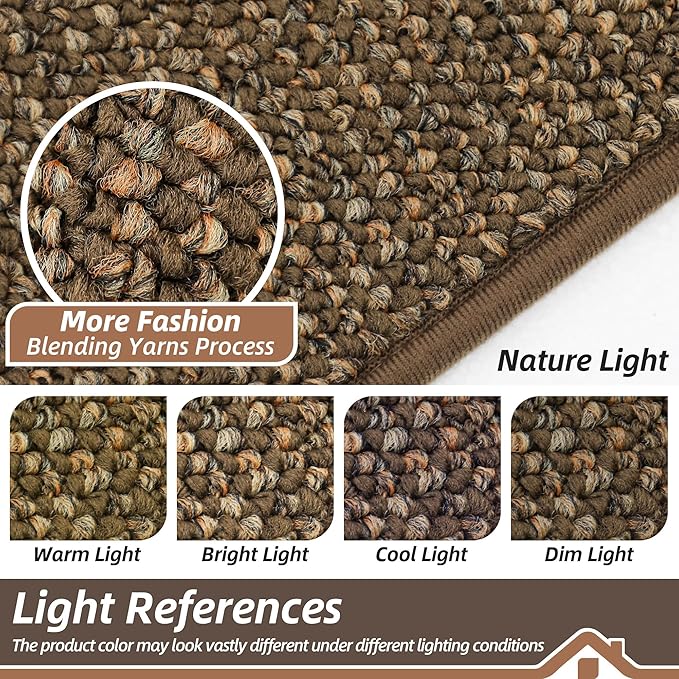 BEQHAUSE Kitchen Rugs and Mats 2PCS, Non-Slip Kitchen Mats - Image 5