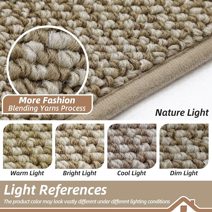 BEQHAUSE Dirt Trapper Door Mat 24" x 36", Non-Slip Washable Doormats Entrance - Image 5