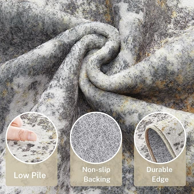5ft Round Area Rug - Image 4