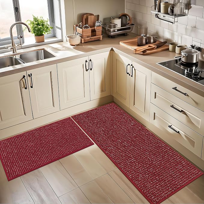BEQHAUSE Kitchen Runner Rugs 20"x48", Non-Slip Kitchen Mats - Image 8