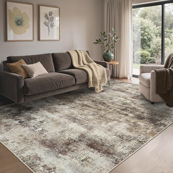BEIMO Area Rugs 8x10 for Living Room Bedroom, Modern Abstract Machine Washable - Image 3