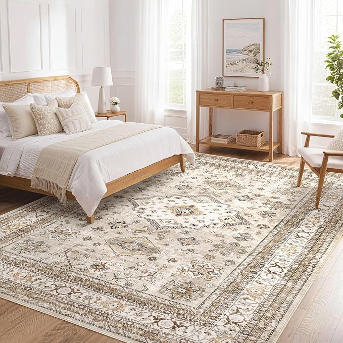 Vintage Living Room Area Rug 10x14 - Image 9