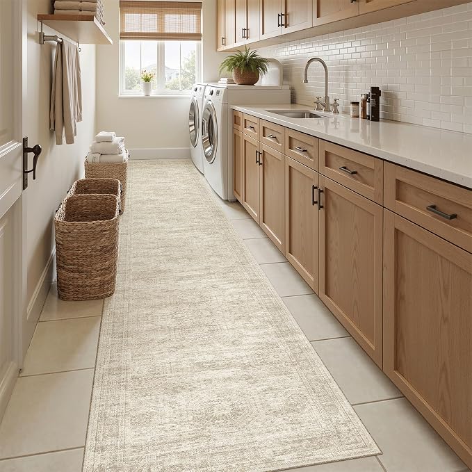 Soalmost Runner Rug 2'x10' Washable Non-Slip Runner Rugs - Image 9