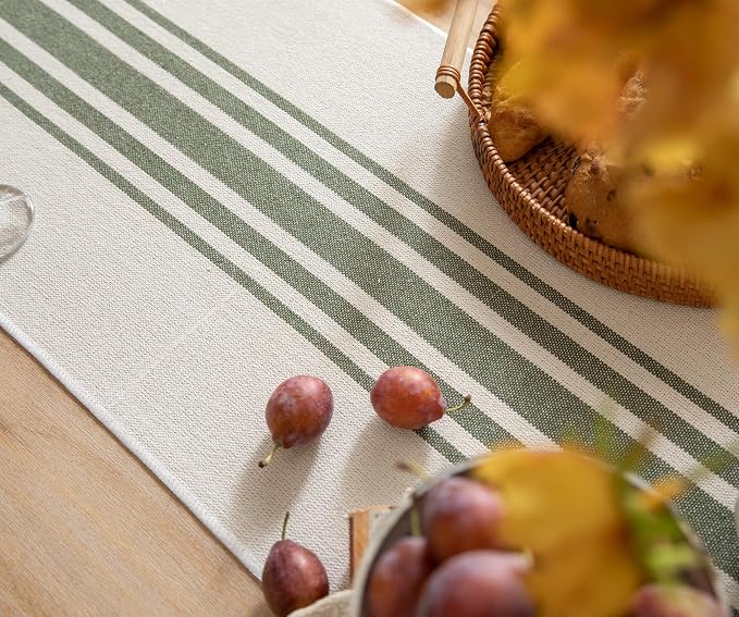 Caflife Boho Table Runner for Modern Farmhouse Decor, Dining Table décor 13 x - Image 3