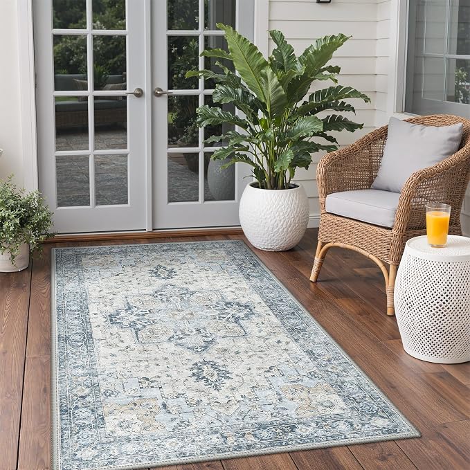 GENIMO Outdoor & Indoor Area Rug 3'x 5', Waterproof, Non-Shedding, Easy Cleaning - Image 3