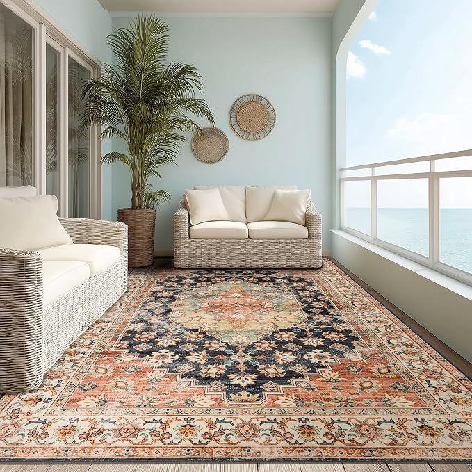 Ruaruarug Washable Area Rug 4x6 - Image 9