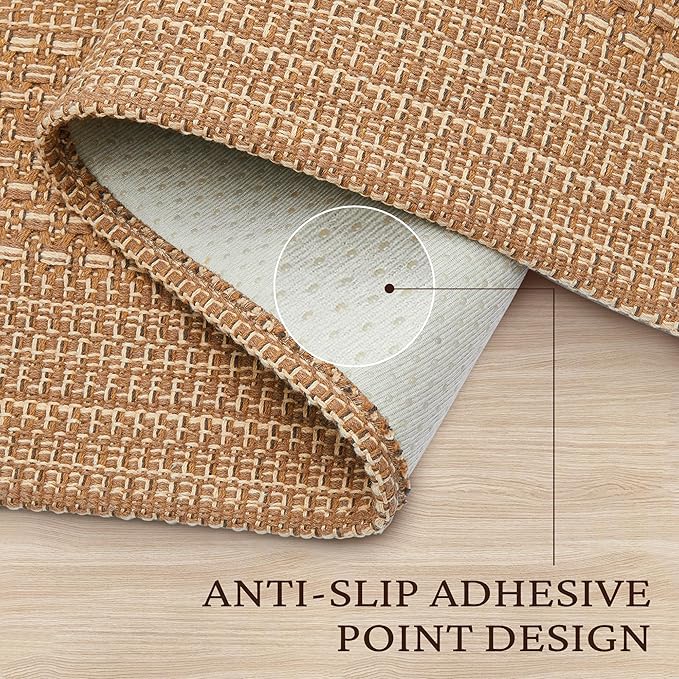 MatEssenz 20"x48" Kitchen Mats for Floor, Woven Kitchen Rugs, Machine Washable - Image 4