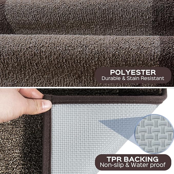 Machine Washable Kitchen Rug 24" x 84", Non Slip Kitchen Mat - Image 3