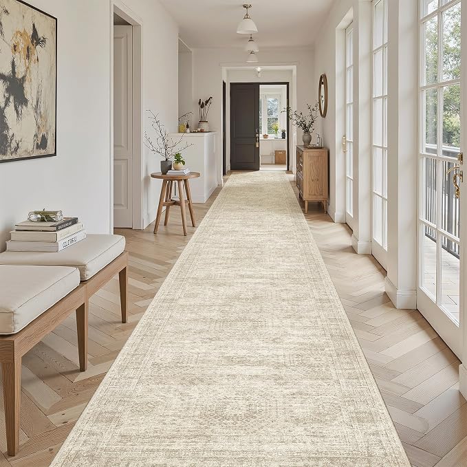 Soalmost 3x20 Hallway Runner Rug - Image 3