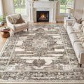 Washable 10x14 Area Rug for Living Room by JessibouAreaRug