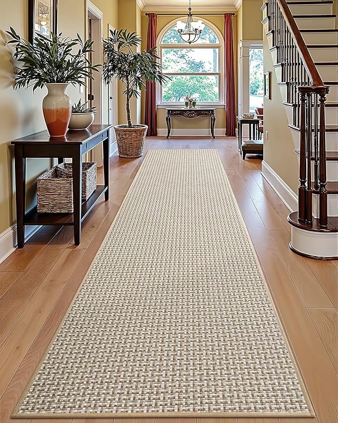 DEXI Hallway Runner Rug 2'x7', Non Slip Rubber Backed Runners Carpet, Ultra by DEXI