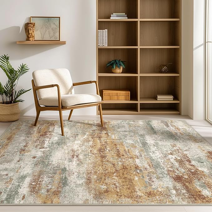 BEIMO Area Rugs 10x14 for Living Room Bedroom, Modern Abstract Machine Washable - Image 4