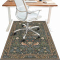 36"x60" Office Chair Mat for Hardwood Tile Floor, Under Desk Carpet Protector by BESBLEE