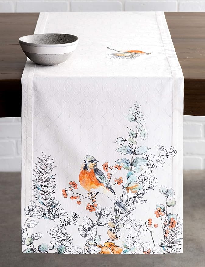 Maison d' Hermine Table Runner 100% Cotton 14.50" x 36" | Table Runners 36 - Image 9