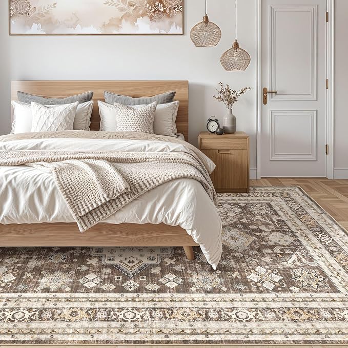 Vintage Living Room Area Rug 10x13 - Image 6