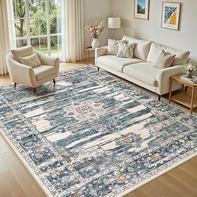Washable 6x9 Area Rug for Living Room - Image 5