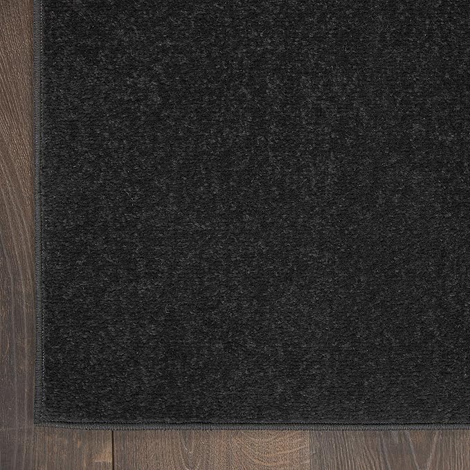 Nourison Home Nourison Essentials Black 7' x 10' Area Rug - Image 6