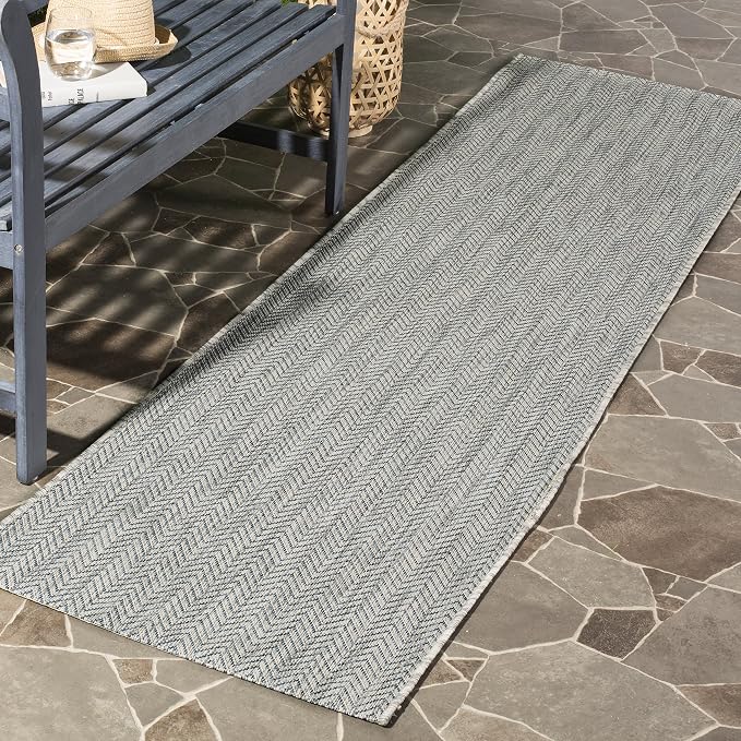 SAFAVIEH Outdoor Runner Rug 2'3"x18' - Image 2