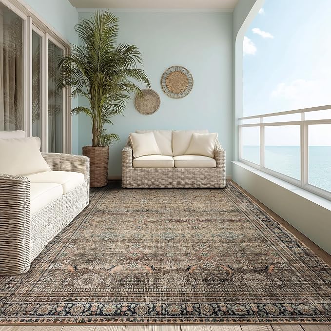 Ruaruarug Washable Area Rug 4x6 - Image 9