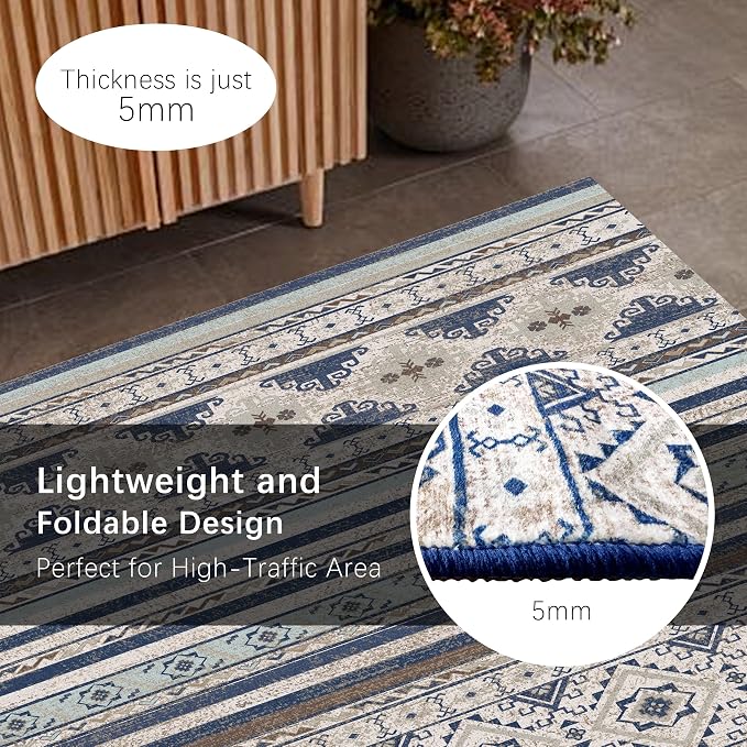 RUGSURE Washable Area Rugs 3' x 5 ' - Image 6