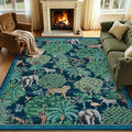 GarveeHome Jungle Rug 10x13 Washable Area Rugs by GarveeHome