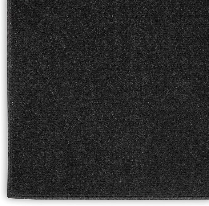 Nourison Home Nourison Essentials Black 6' x 9' Area Rug - Image 7