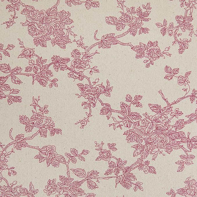 French Pastoral Farmhouse Table Runners, 13x108 Inch Rose Pink | 100% Organic - Image 6