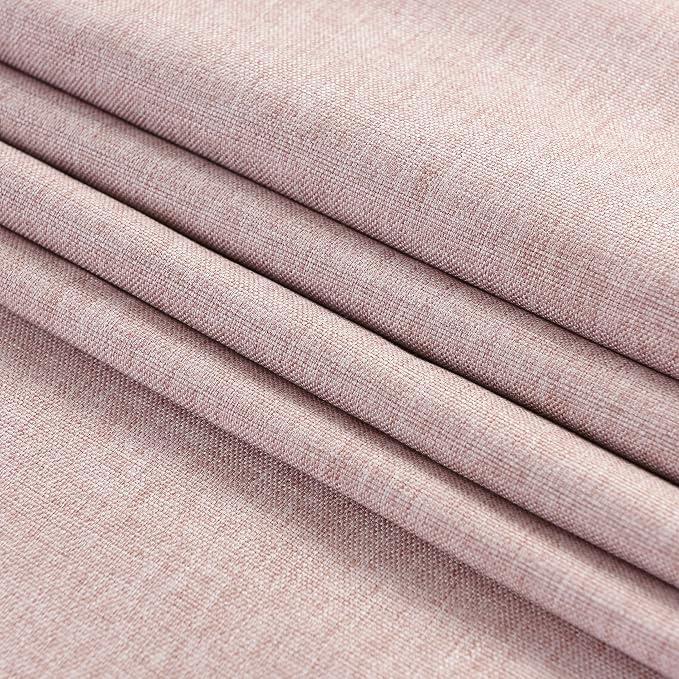Pink Cotton Table Runner 13 x 72 in Long Farmhouse Scallop Style | Dresser - Image 5