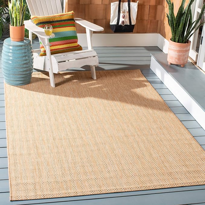 SAFAVIEH Outdoor Area Rug 5'3"x7'7" by Unknown