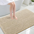 OLANLY Large Bathroom Rugs 44x32, Extra Soft Absorbent Chenille Bath Rugs by OLANLY