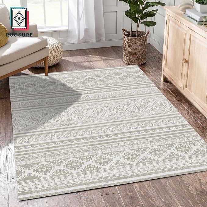 RUGSURE Washable Area Rugs 5' x 7' - Image 3