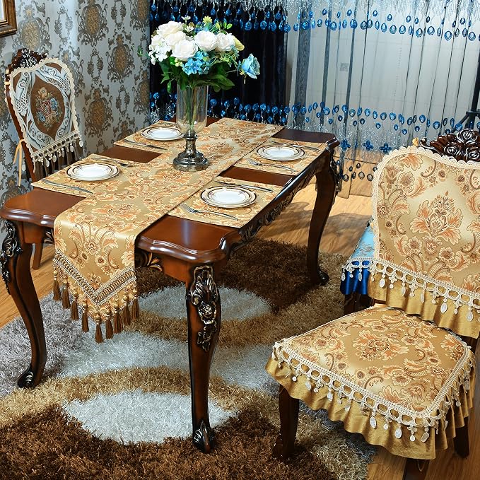 Luxury Dinner Placemats Set of 6, Washable Indoor Decoration - Image 5