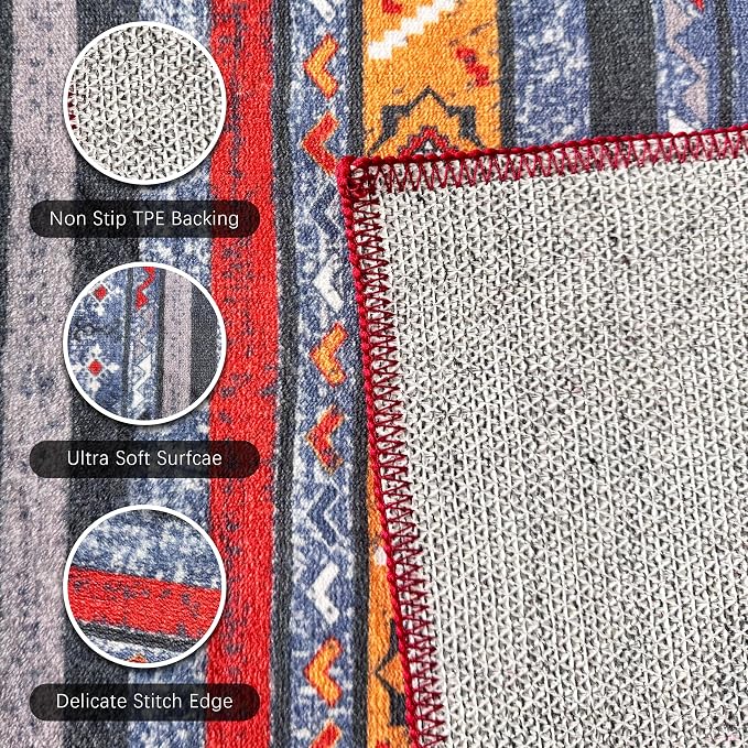RUGSURE Washable Area Rugs 9' x 12' - Image 6
