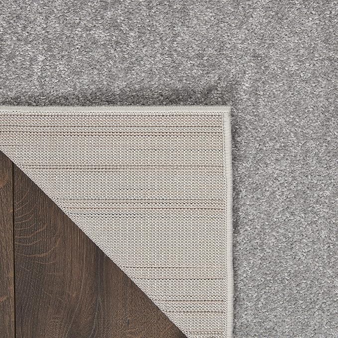 Nourison Home Nourison Essentials Silver Grey 2'2" x 18' Area Rug - Image 7