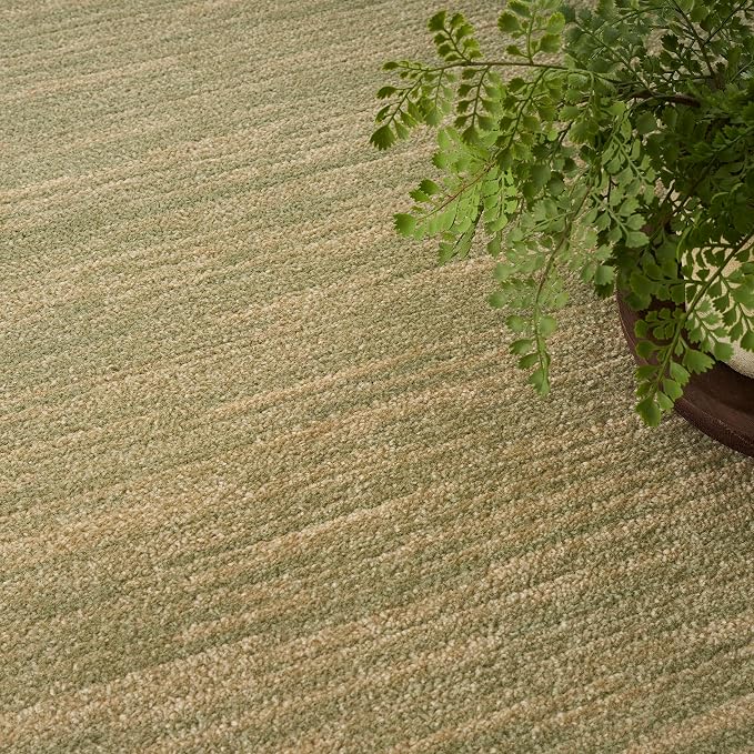 Nourison Home Nourison Essentials Green Gold 5' x 7' Area Rug - Image 6