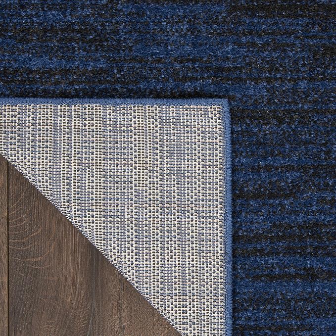 Nourison Home Nourison Essentials Midnight Blue 7' x Square Area Rug - Image 5