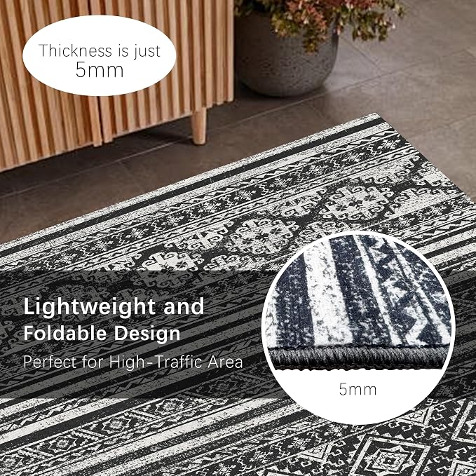 RUGSURE Washable Area Rugs 9' x 12' - Image 6