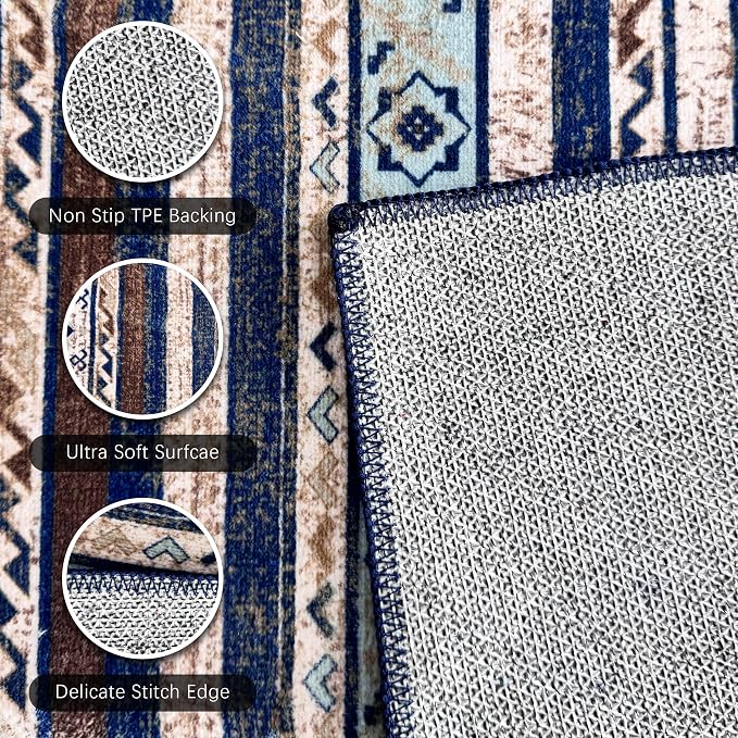RUGSURE Washable Area Rugs 8' x 10' - Image 6