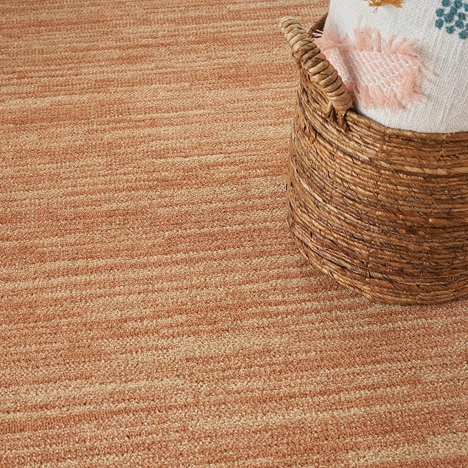Nourison Home Nourison Essentials Rust 9' x Square Area Rug - Image 5