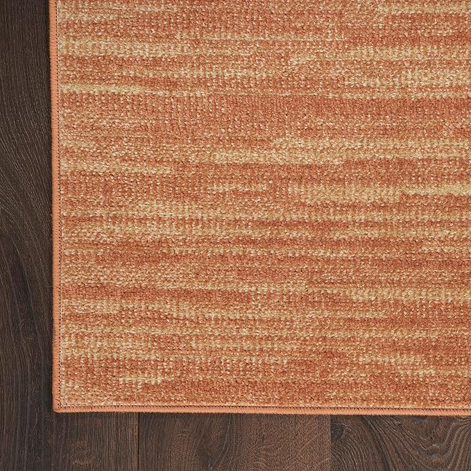 Nourison Home Nourison Essentials Rust 7' x 10' Area Rug - Image 7