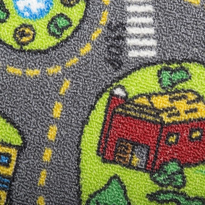 Kids Carpet Playmat Rug City Life Great - Image 4